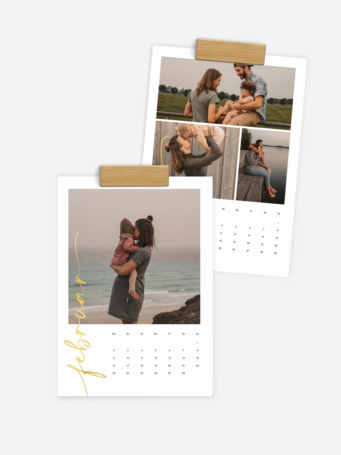 Wandkalender Lettered