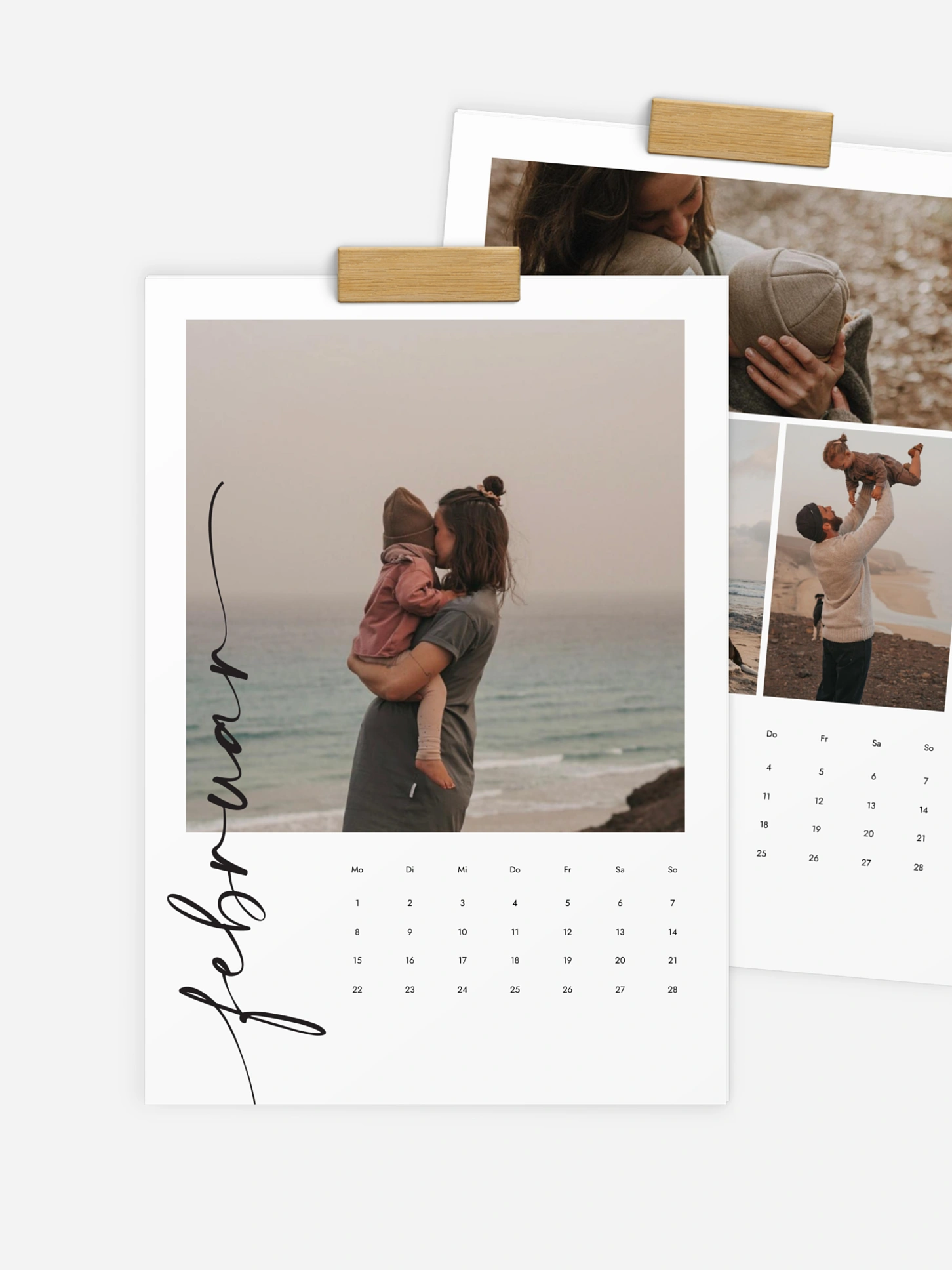 Wandkalender Lettered