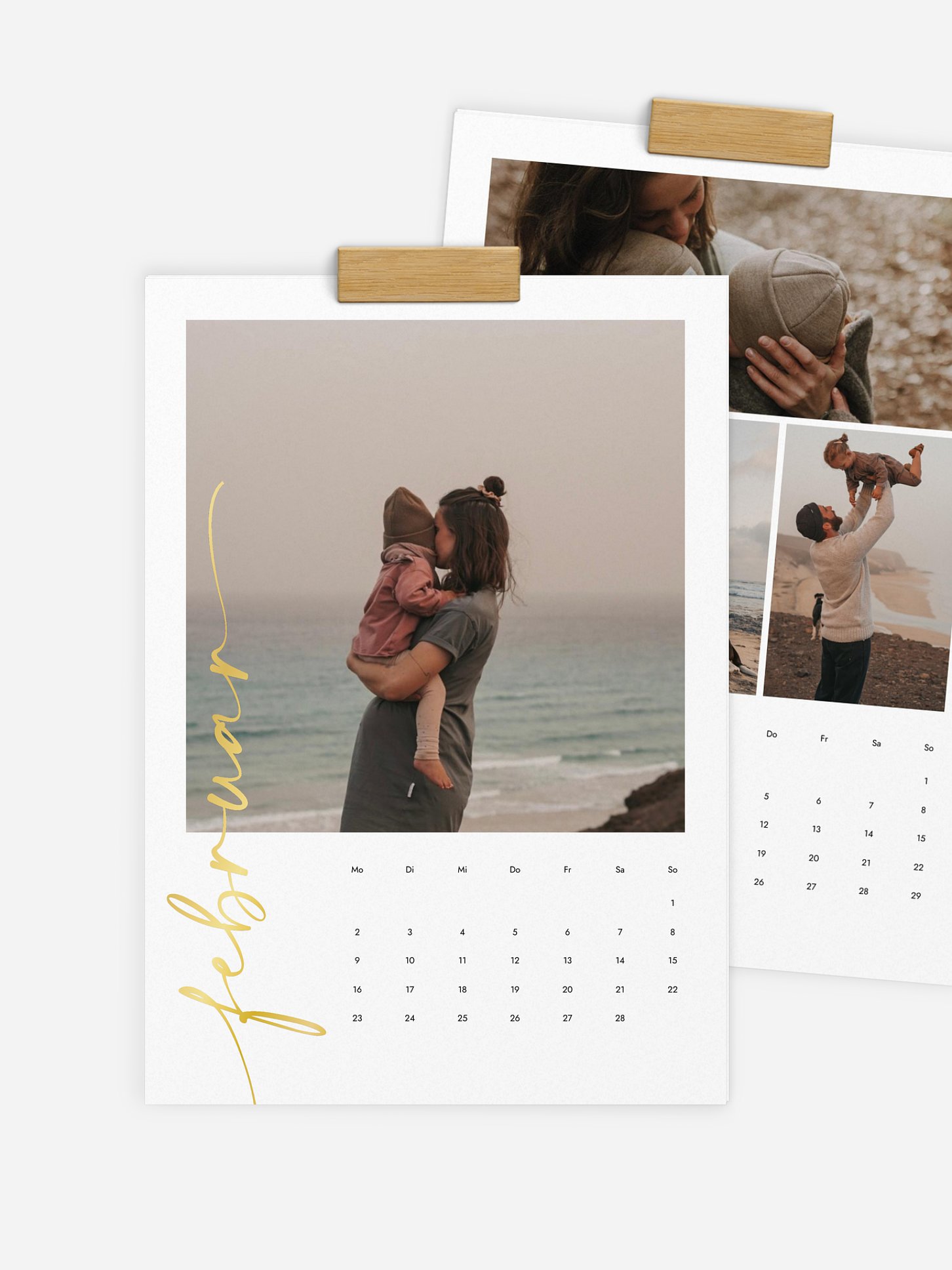 Wandkalender Lettered
