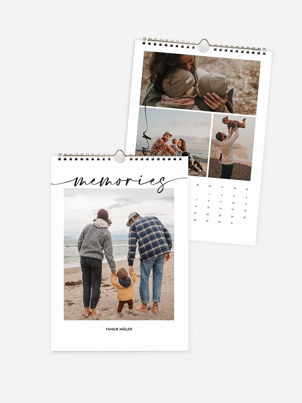 Wandkalender Lettered