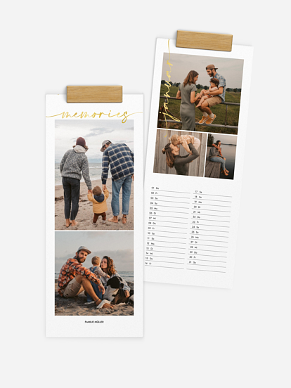 Wandkalender Lettered
