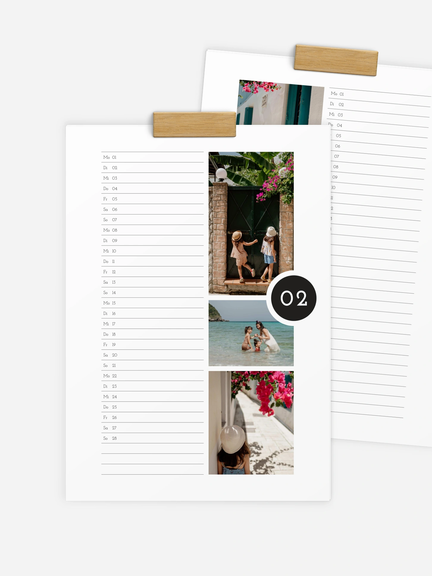 Wandkalender Zeit für uns
