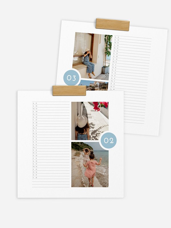 Wandkalender Zeit für uns