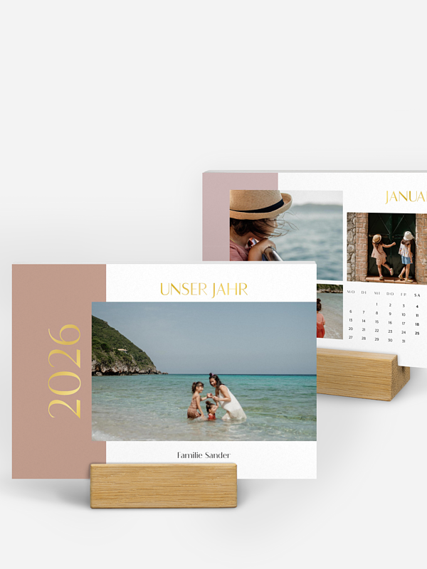 Tischkalender Zeit in Bildern
