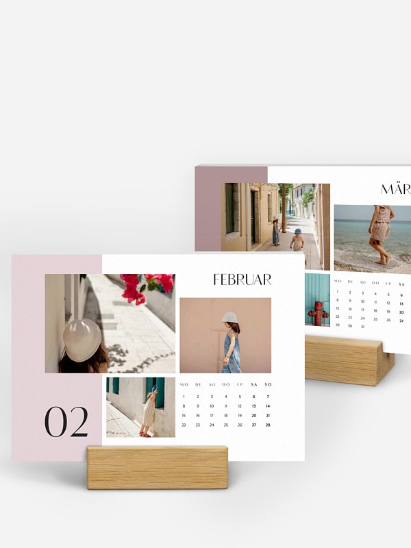 Tischkalender Zeit in Bildern