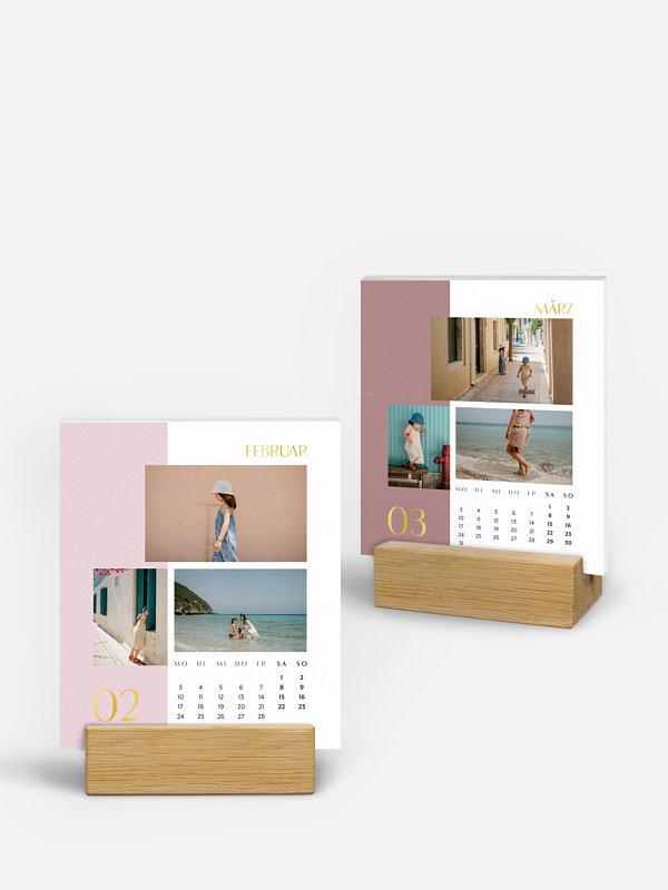 Tischkalender Zeit in Bildern