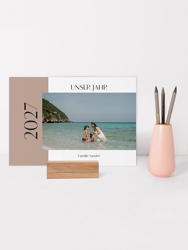 Tischkalender Zeit in Bildern