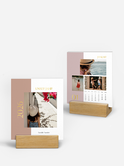 Tischkalender Zeit in Bildern