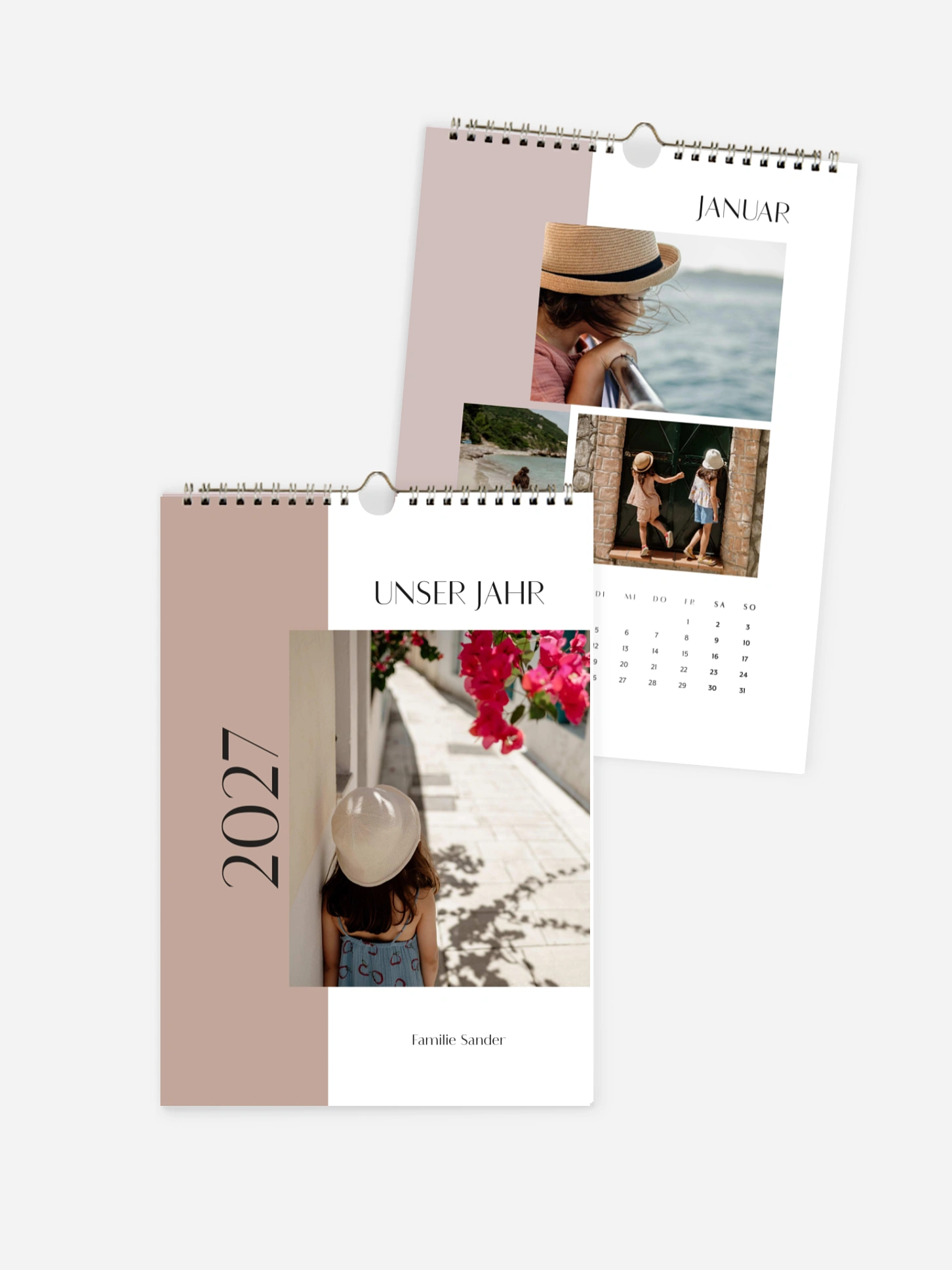 Wandkalender Zeit in Bildern