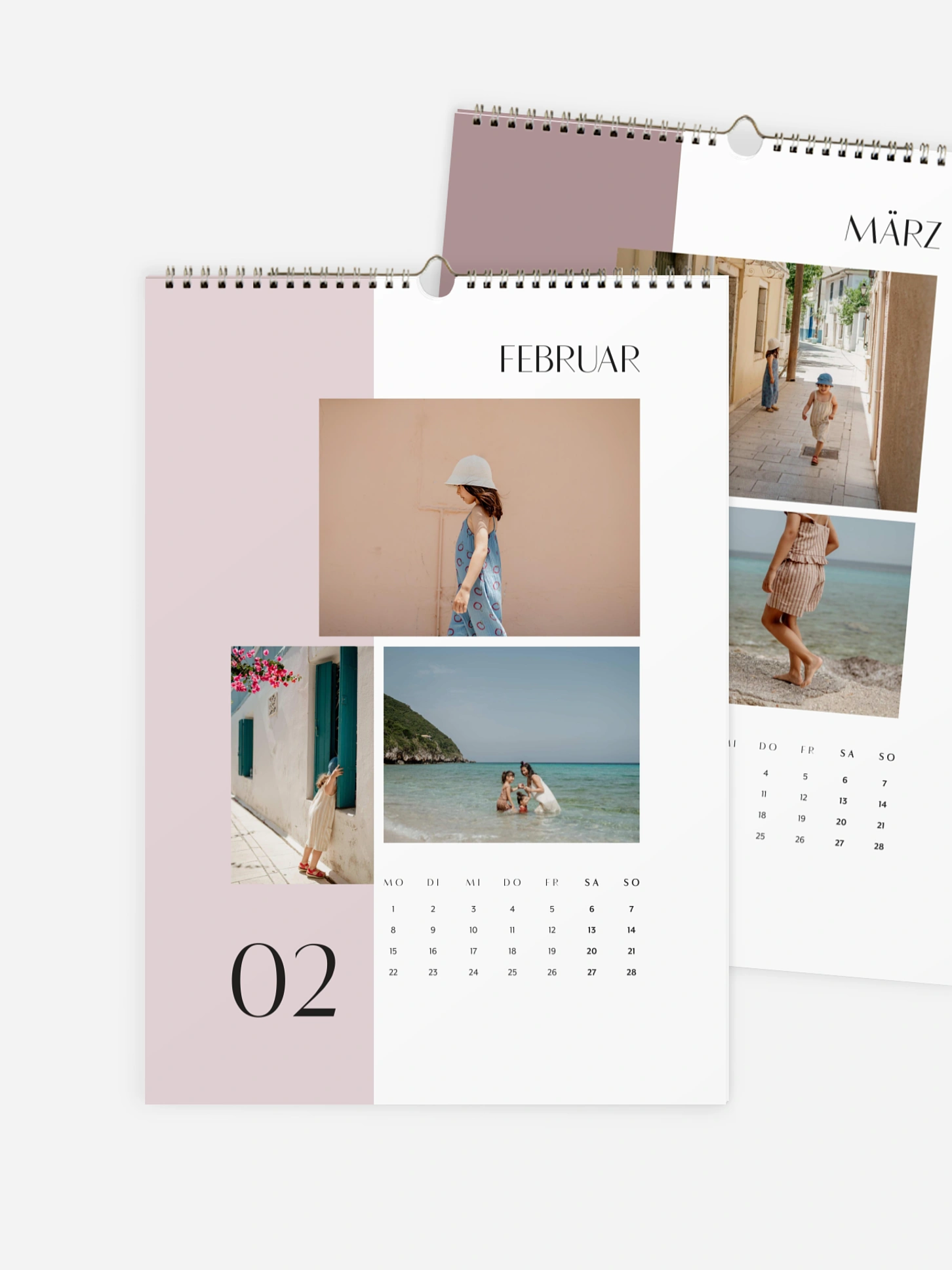Wandkalender Zeit in Bildern