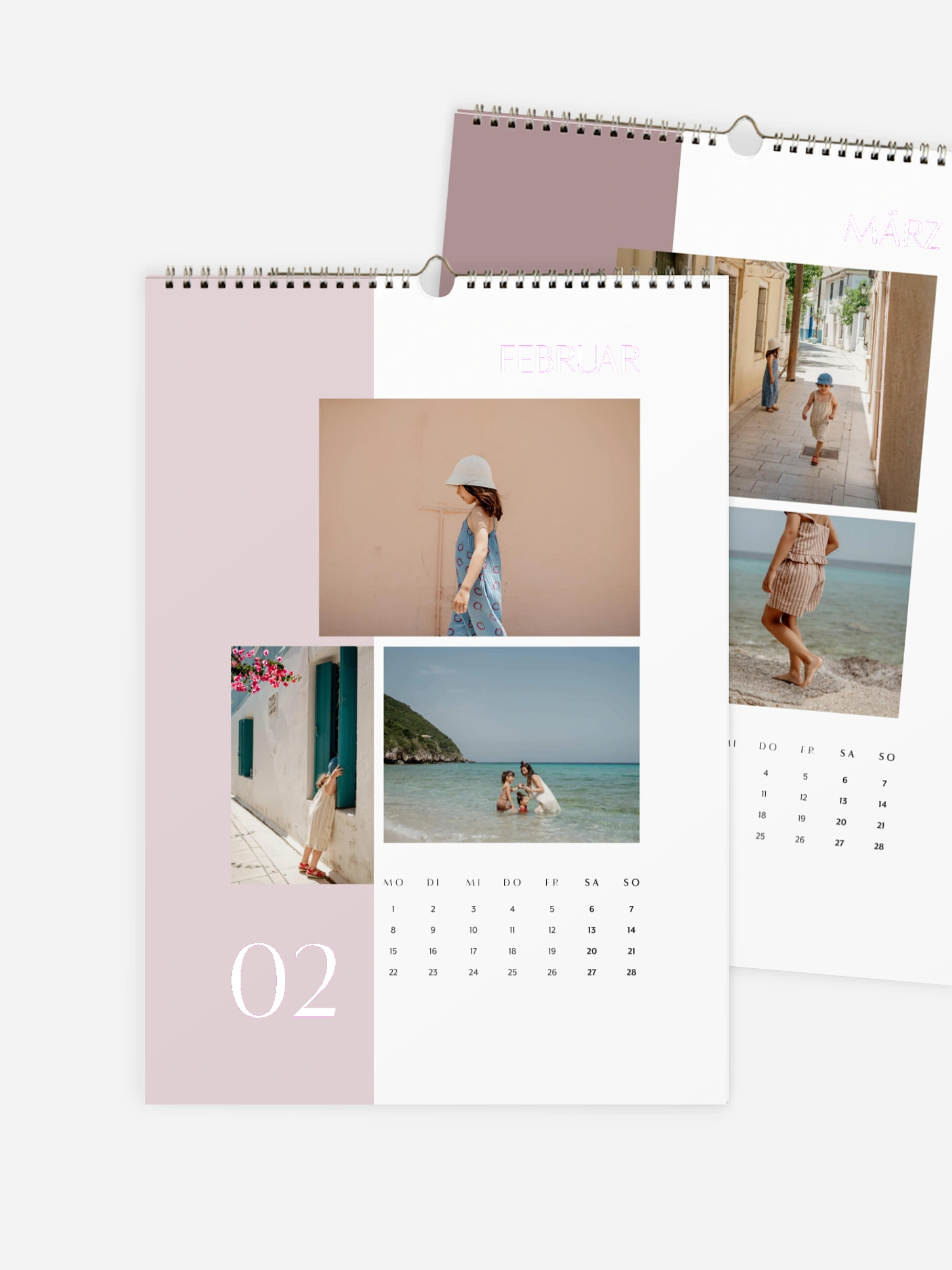 Wandkalender Zeit in Bildern