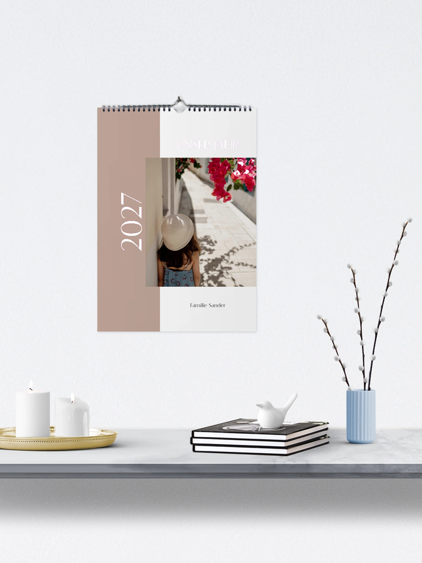 Wandkalender Zeit in Bildern