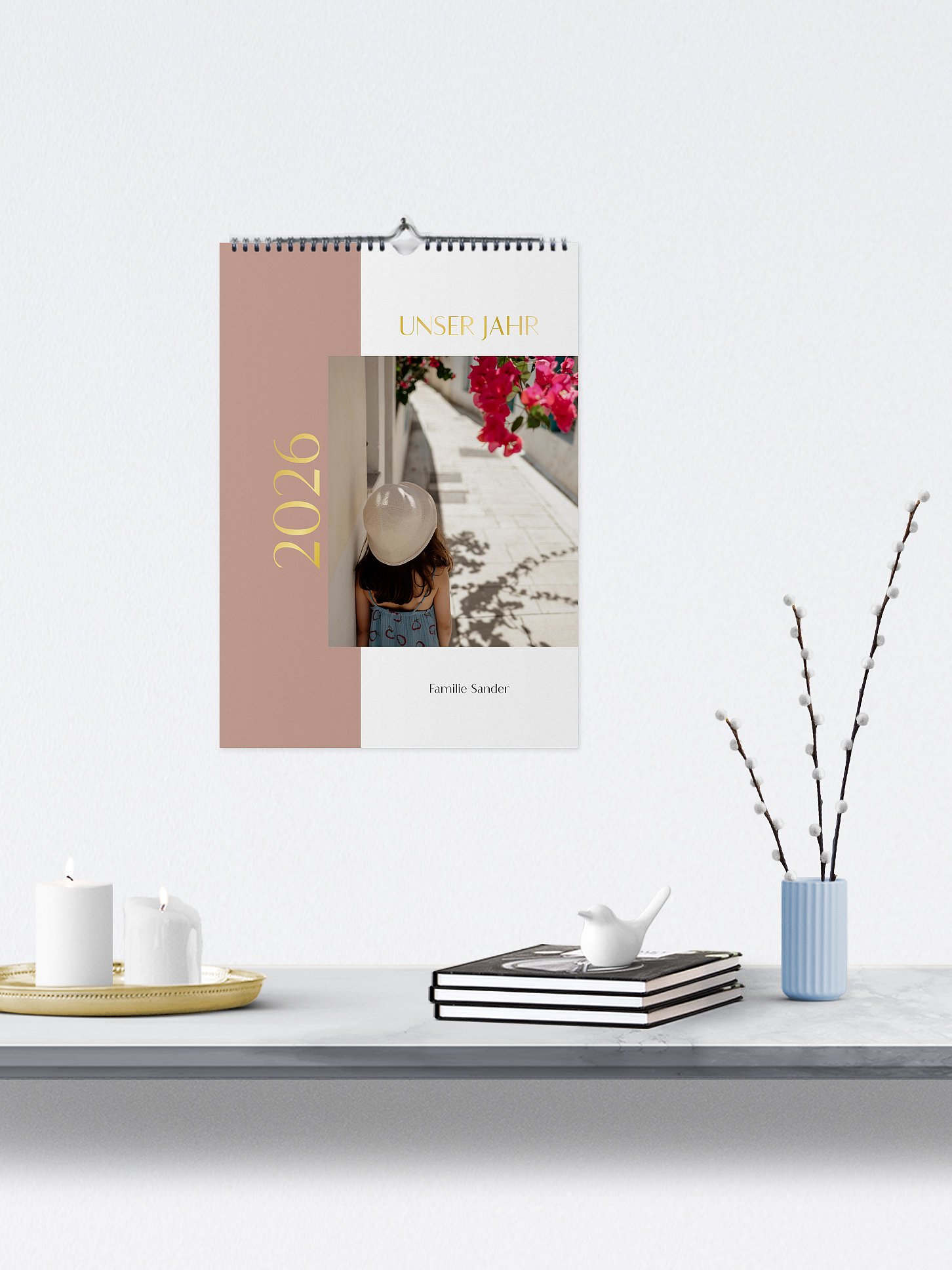 Wandkalender Zeit in Bildern