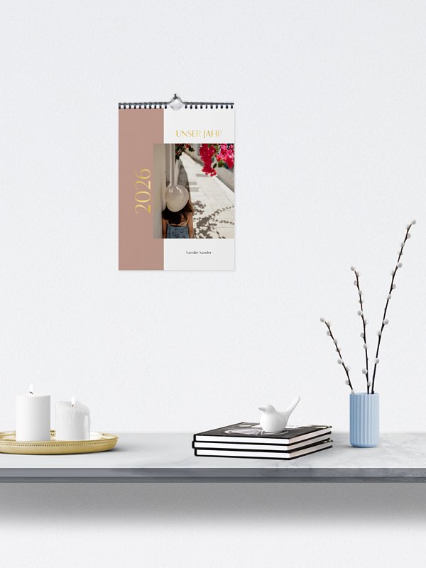 Wandkalender Zeit in Bildern