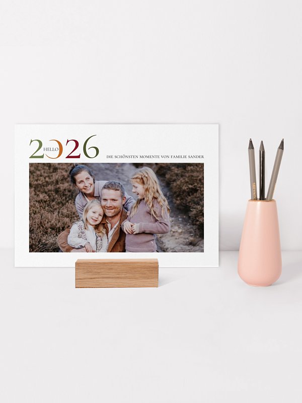 Tischkalender Bunte Momente