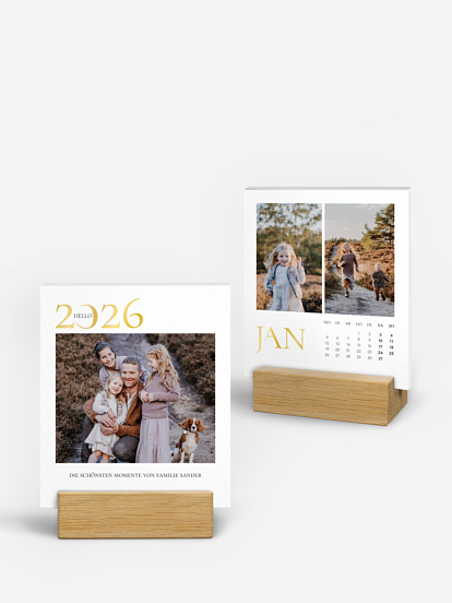 Tischkalender Bunte Momente