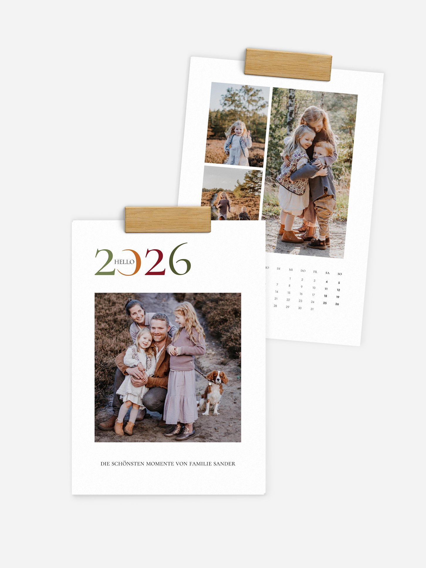 Wandkalender Bunte Momente