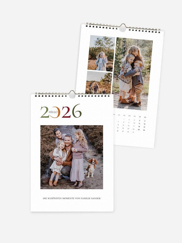 Wandkalender Bunte Momente