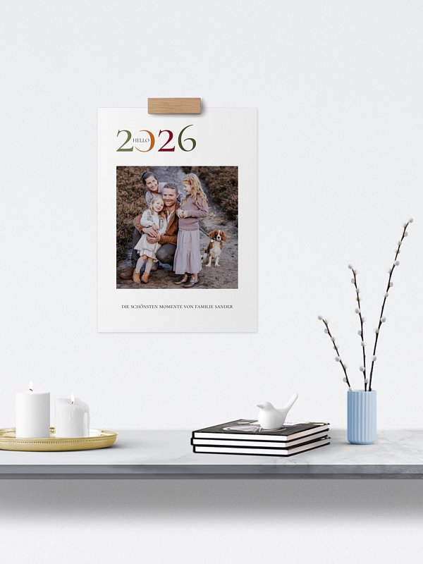 Wandkalender Bunte Momente