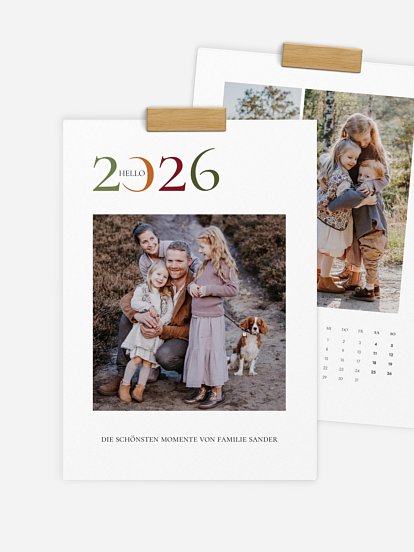 Wandkalender Bunte Momente