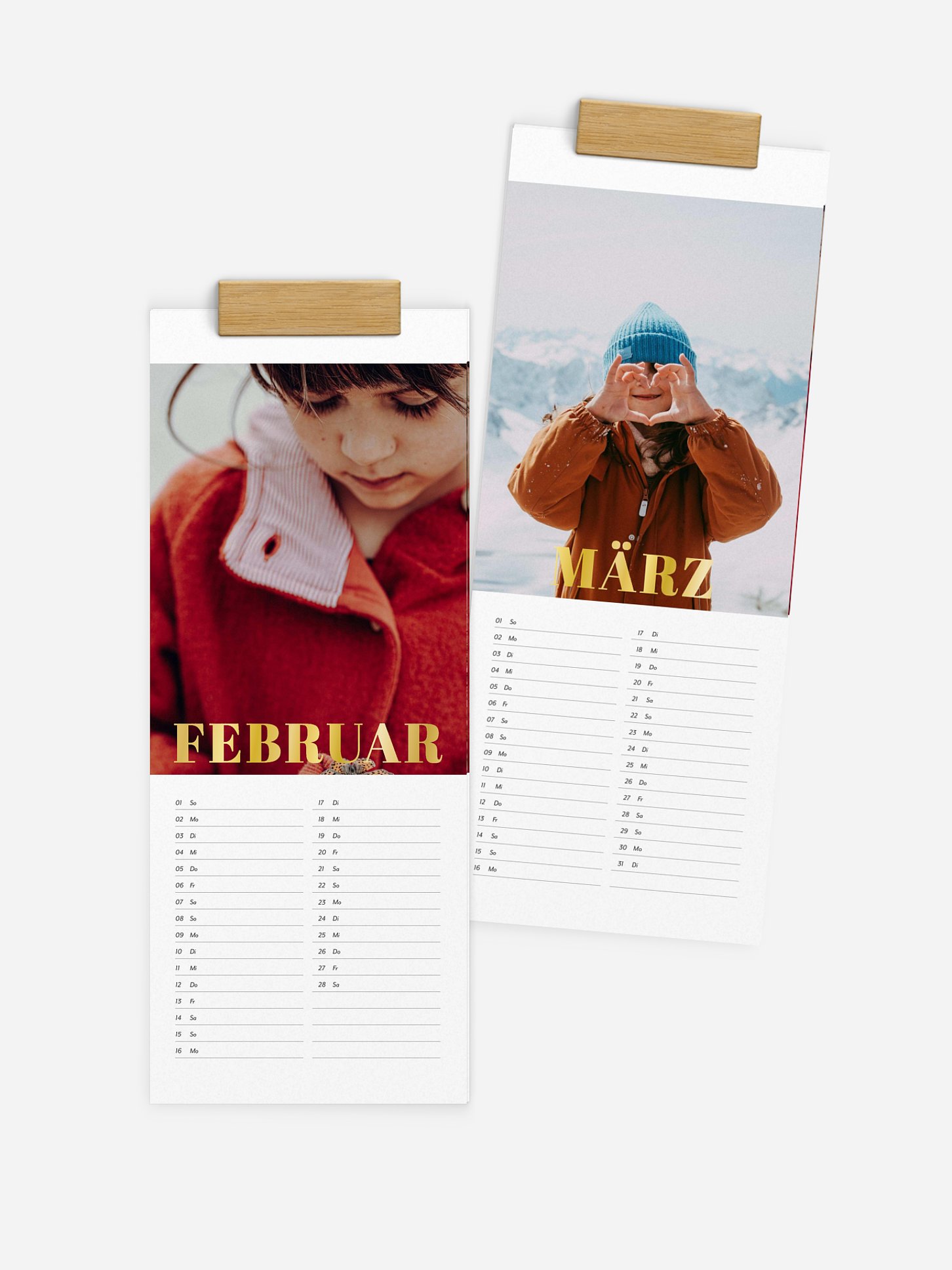 Wandkalender Große Tage