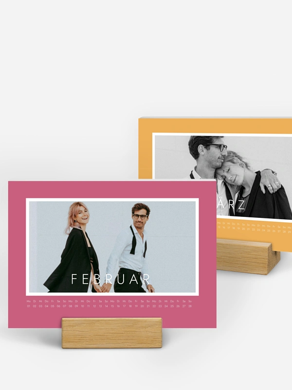 Tischkalender Color Frame
