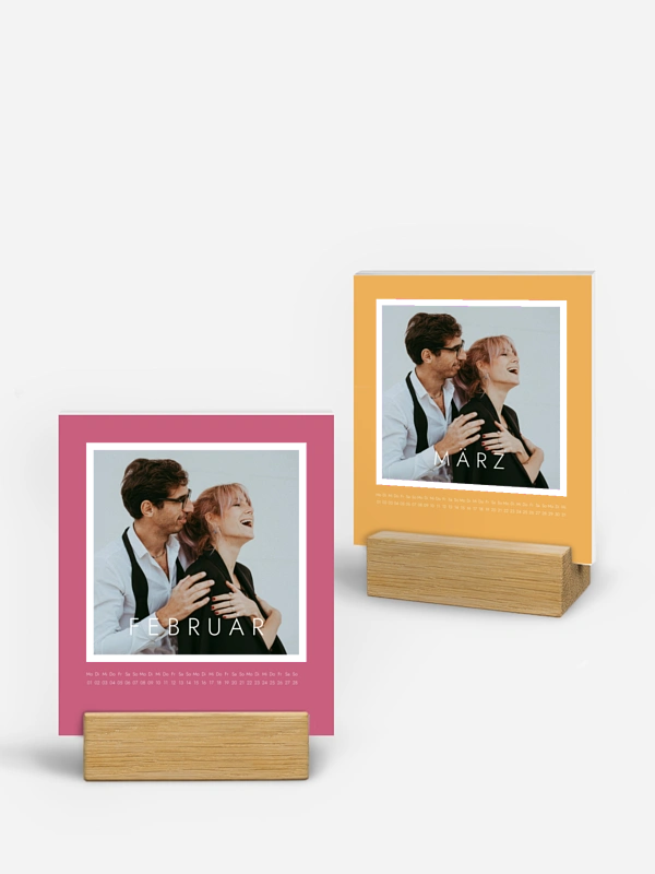Tischkalender Color Frame