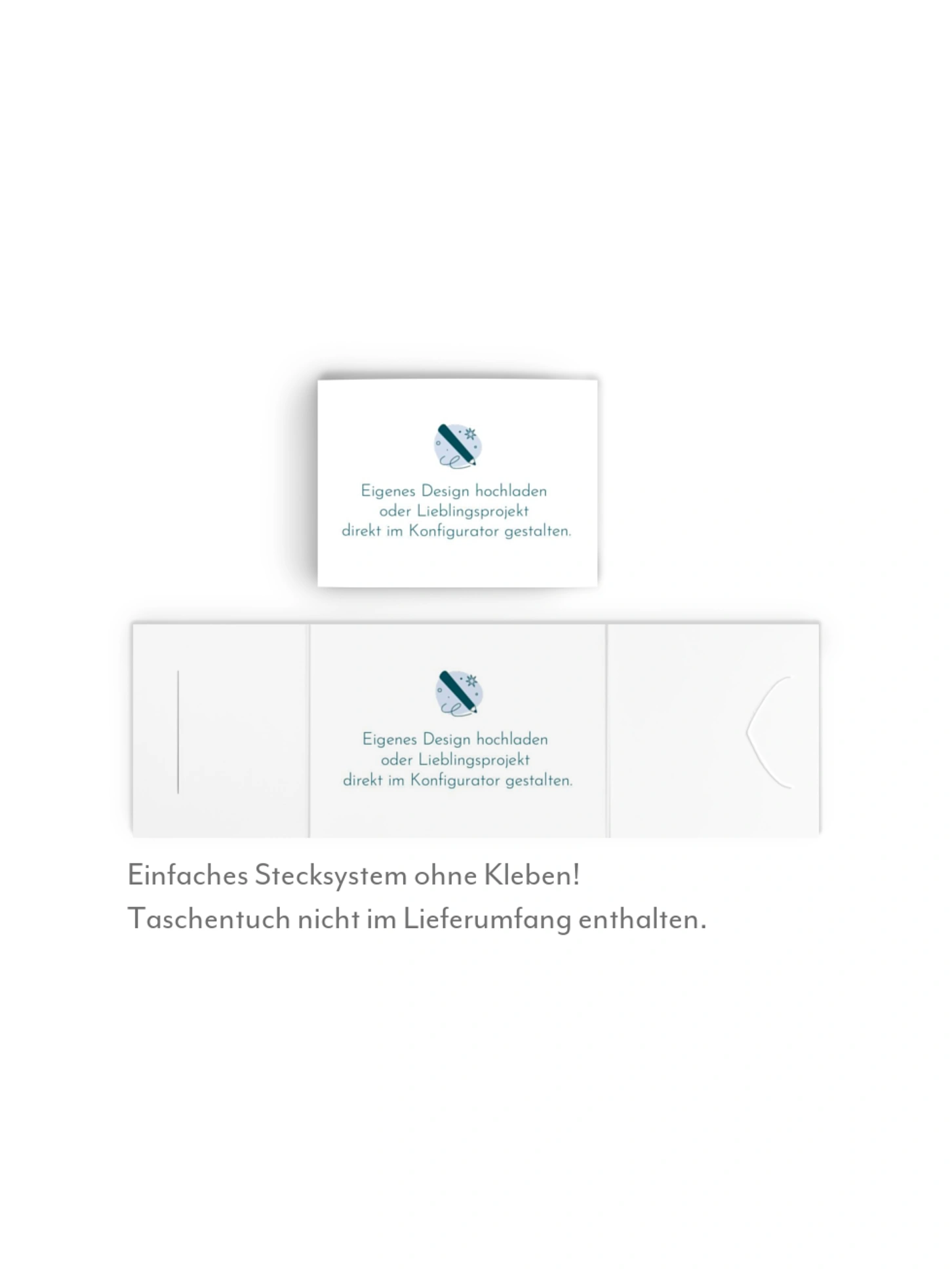 Freudentränen-Taschentücher Eigenes Design