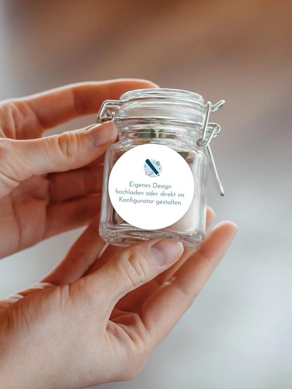 Geschenkaufkleber Hochzeit Eigenes Design