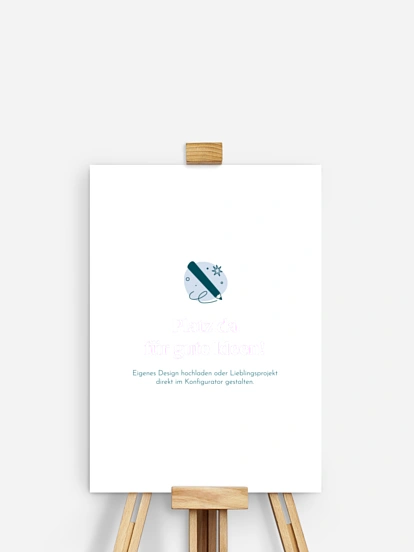 Gästebuch Poster Eigenes Design