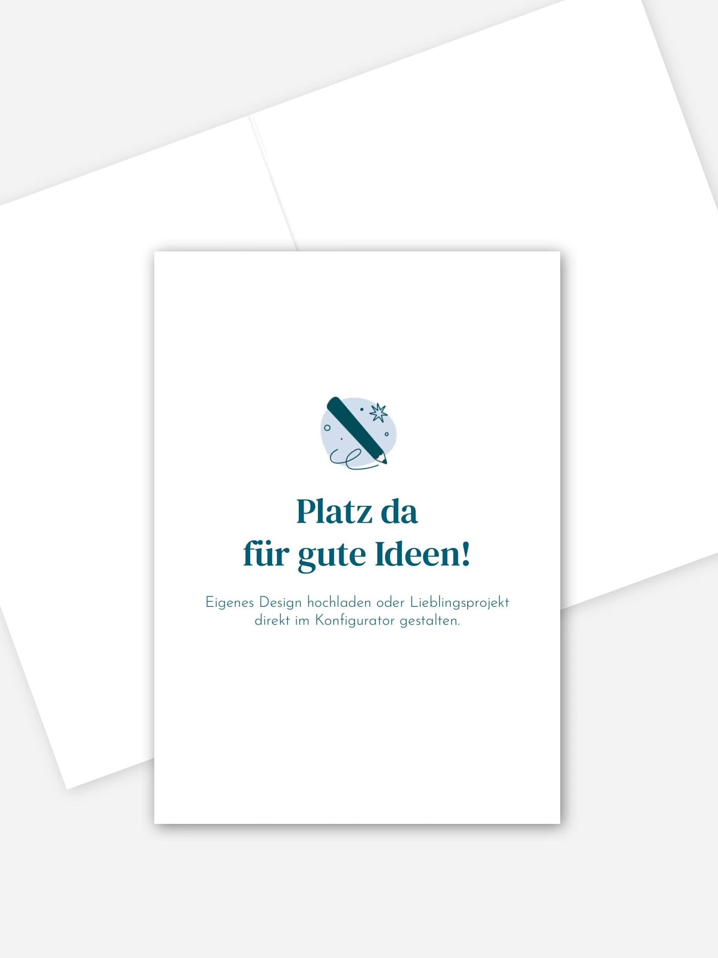 Geschäftliche Weihnachtskarte Eigenes Design