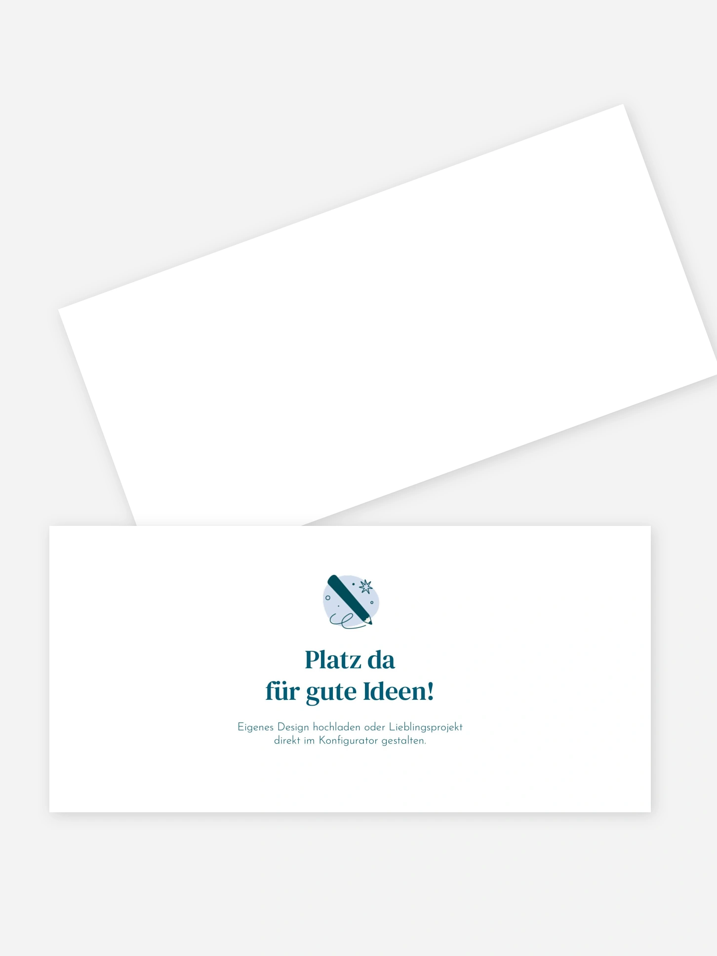 Geschäftliche Weihnachtskarte Eigenes Design