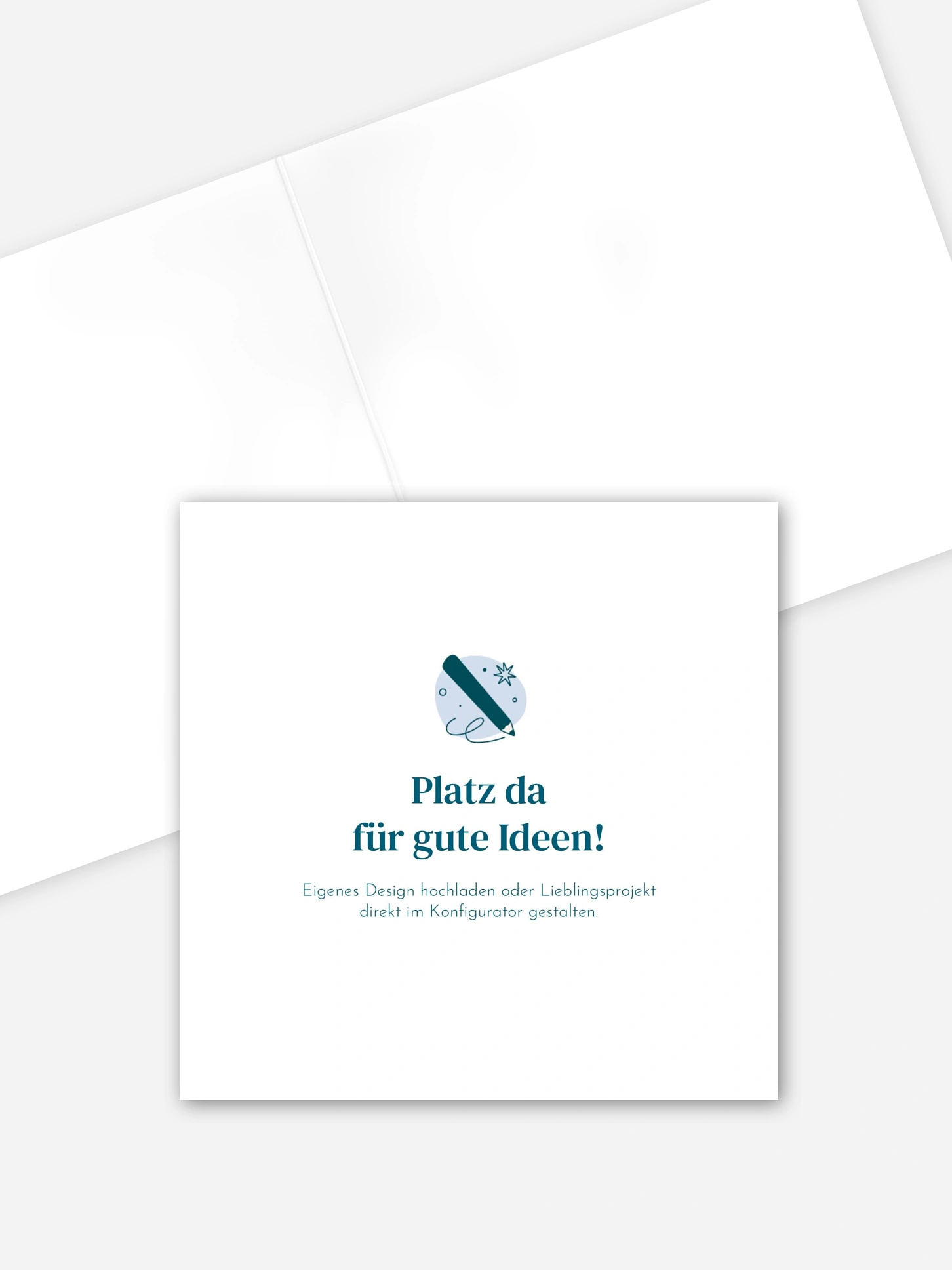 Geschäftliche Weihnachtskarte Eigenes Design