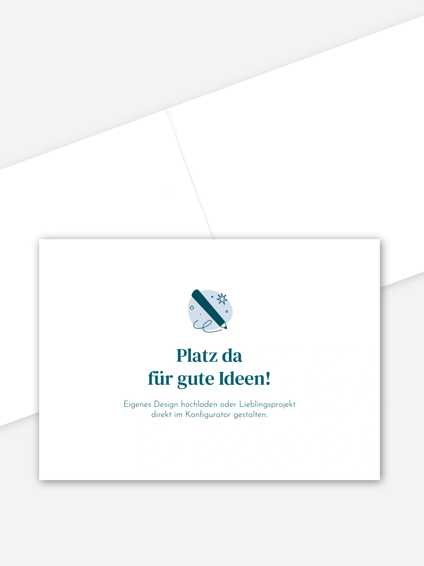 Geschäftliche Weihnachtskarte Eigenes Design