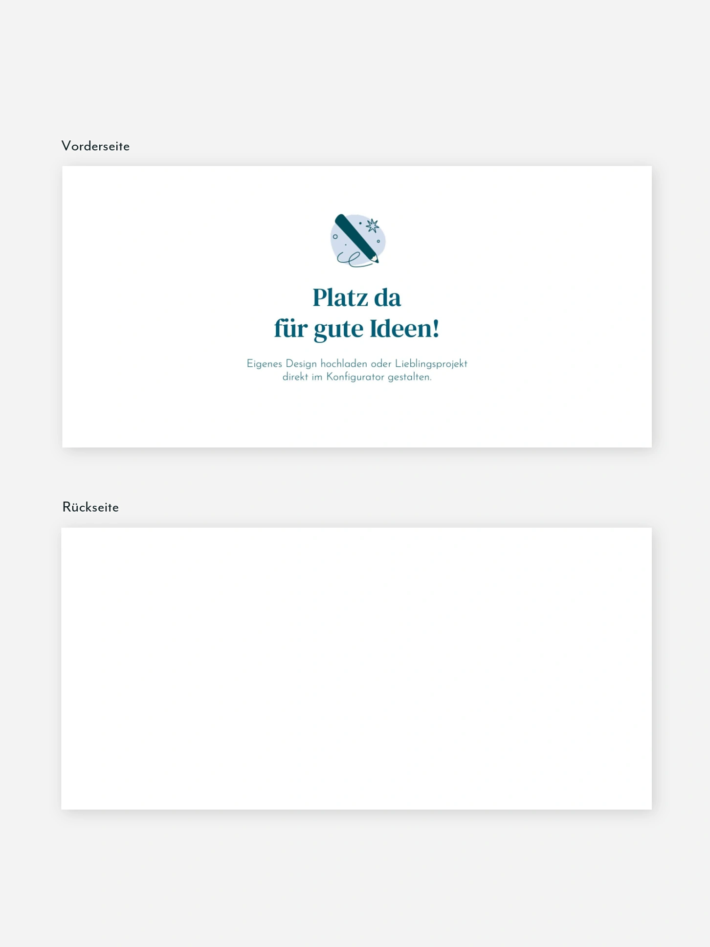 Geschäftliche Weihnachtskarte Eigenes Design