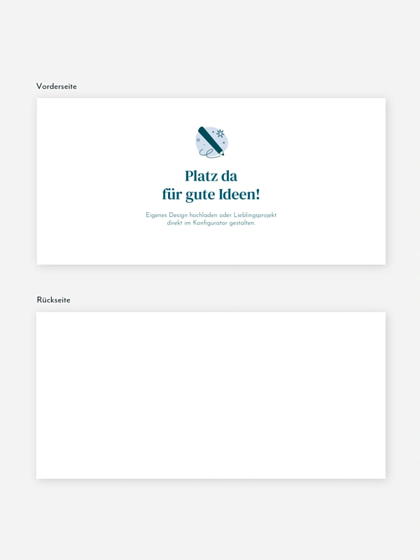 Geschäftliche Weihnachtskarte Eigenes Design