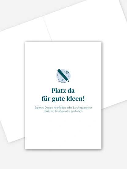 Geschäftliche Weihnachtskarte Eigenes Design