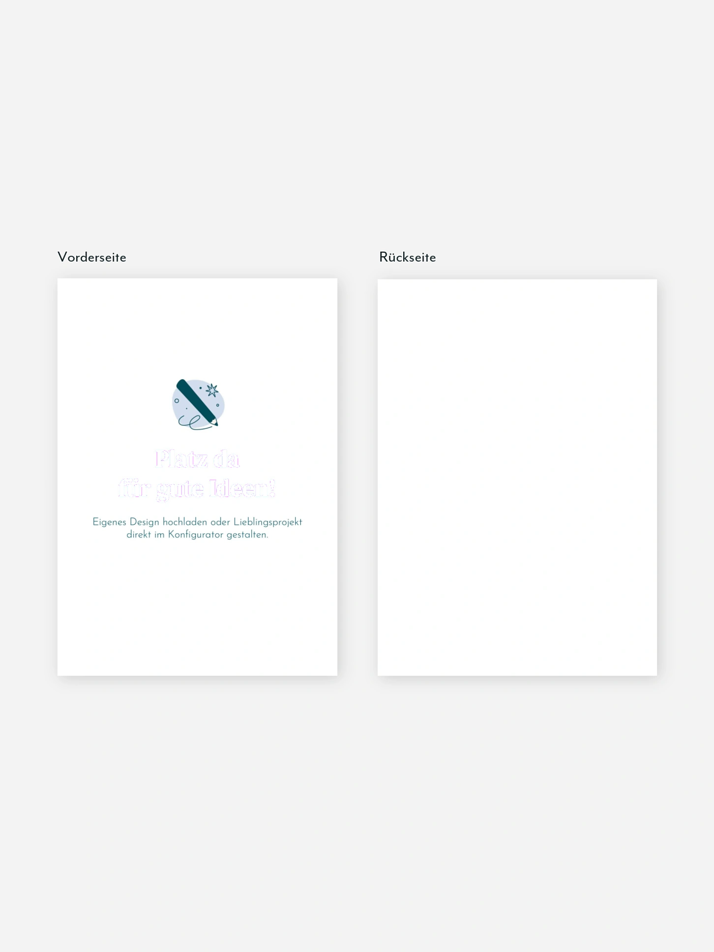Weihnachtskarte Eigenes Design