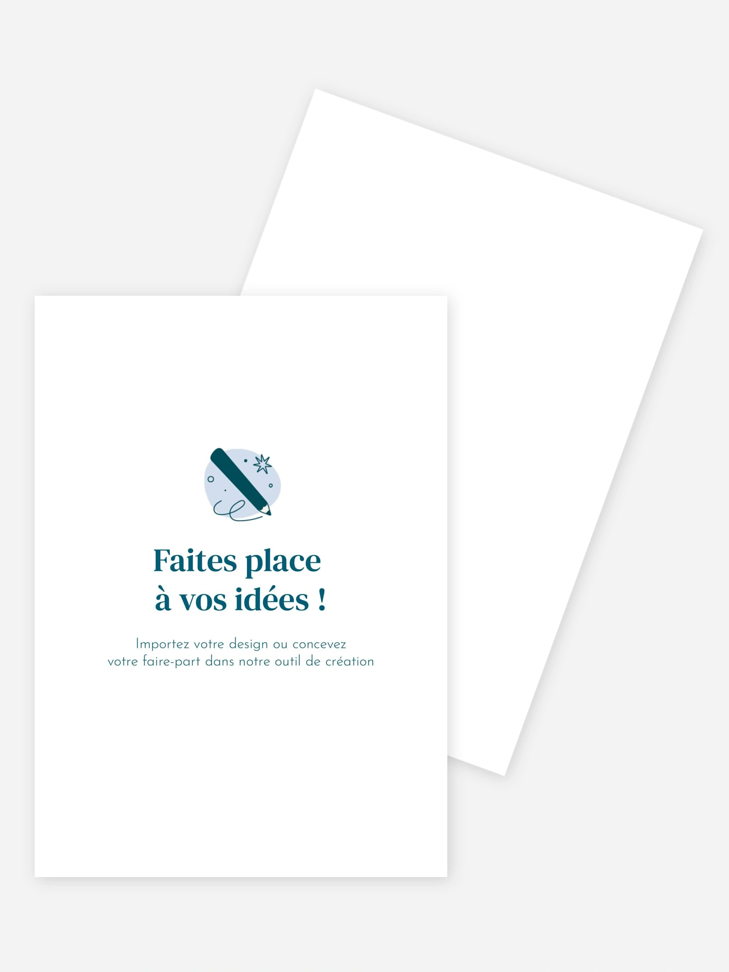 Faire-part naissance 100% Personnalisable
