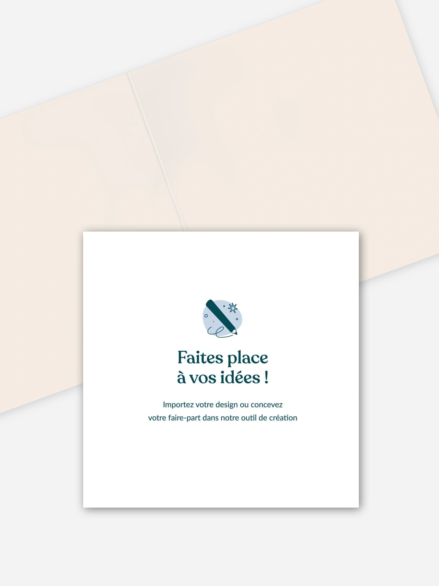 Faire-part mariage 100% Personnalisable