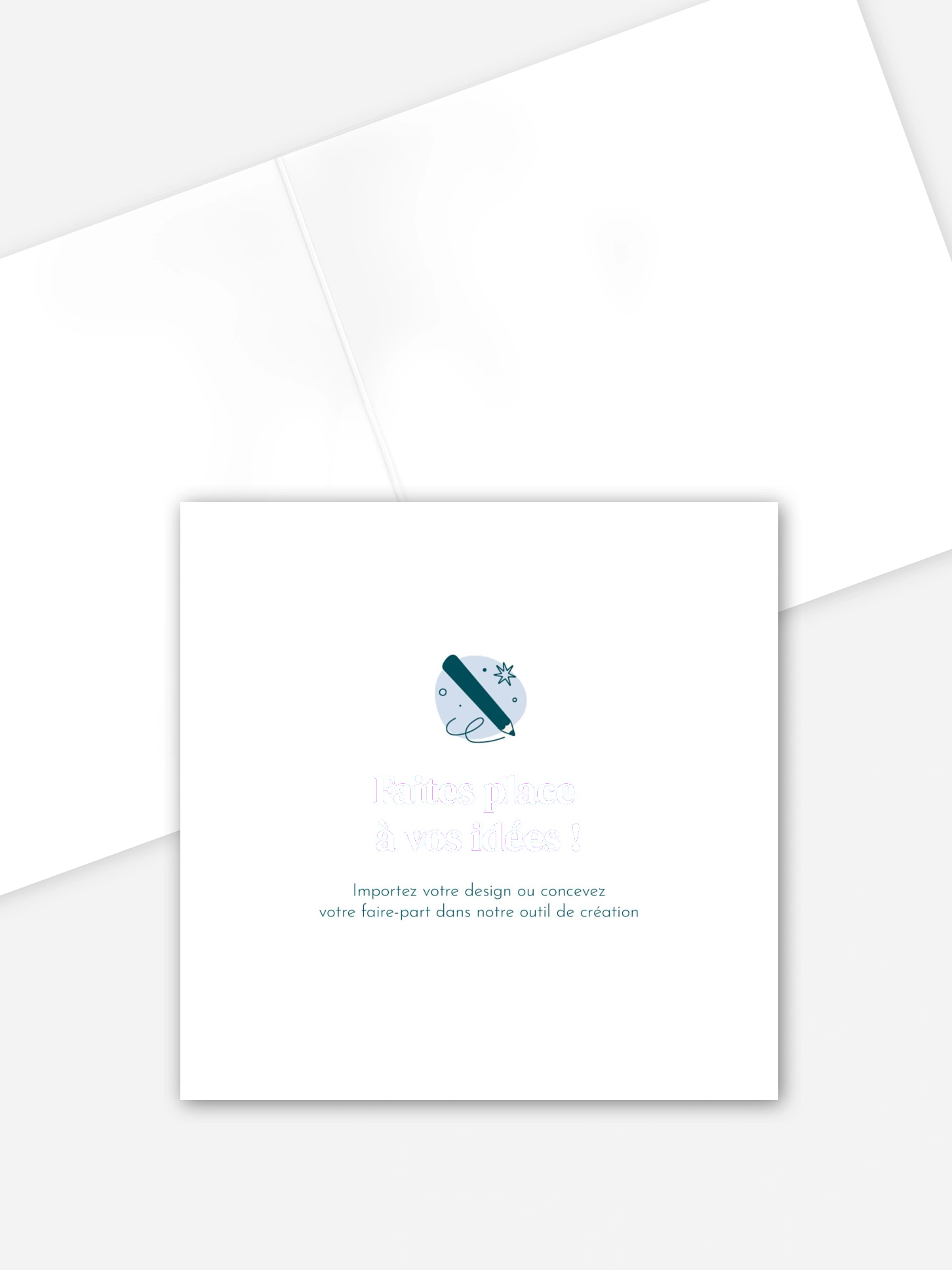Faire-part mariage 100% Personnalisable