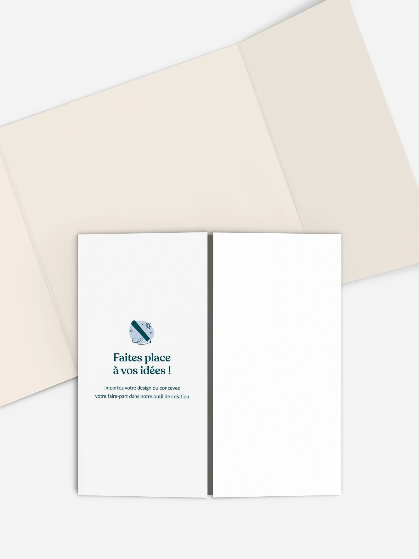 Faire-part mariage 100% Personnalisable