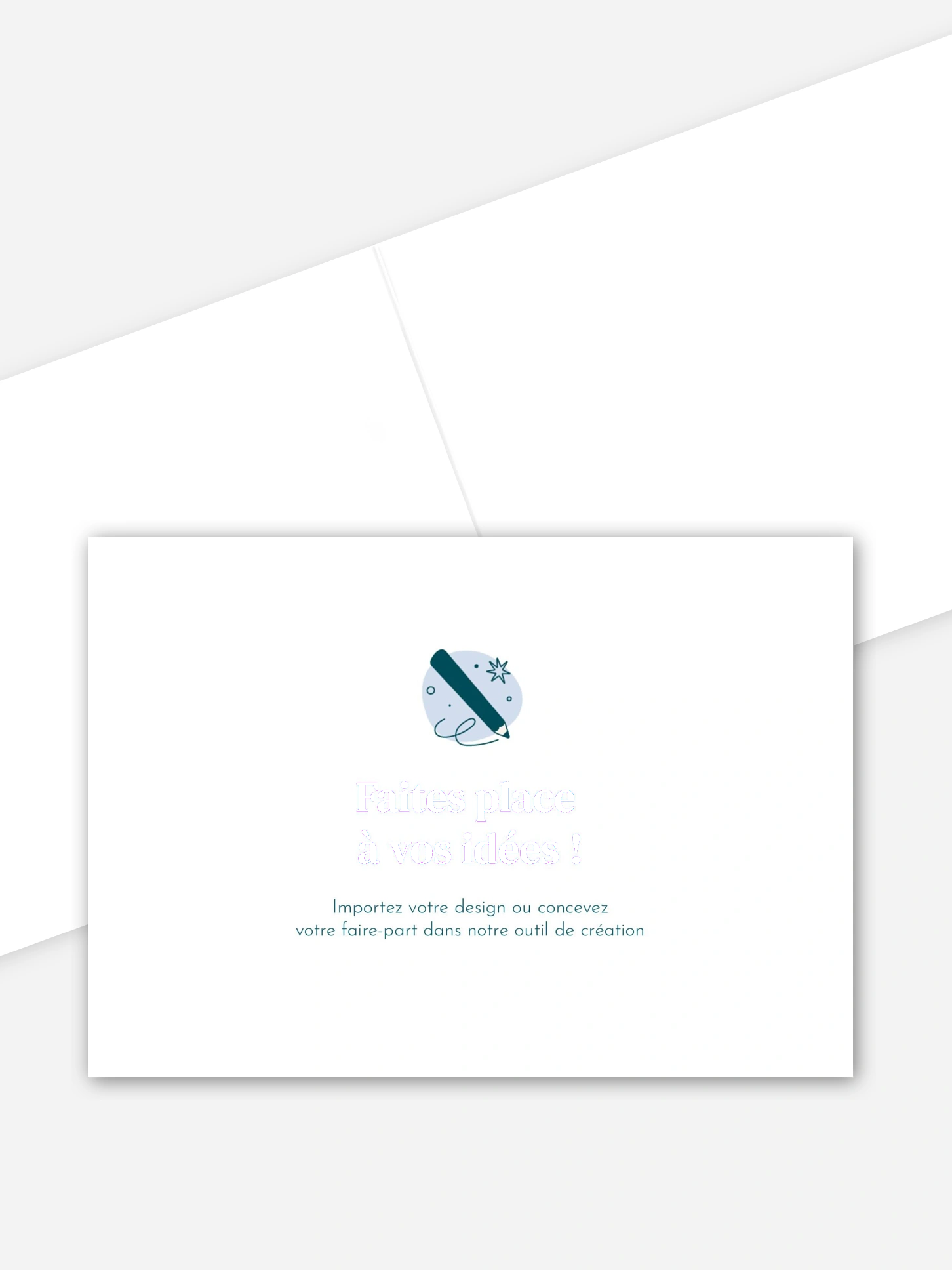 Faire-part mariage 100% Personnalisable