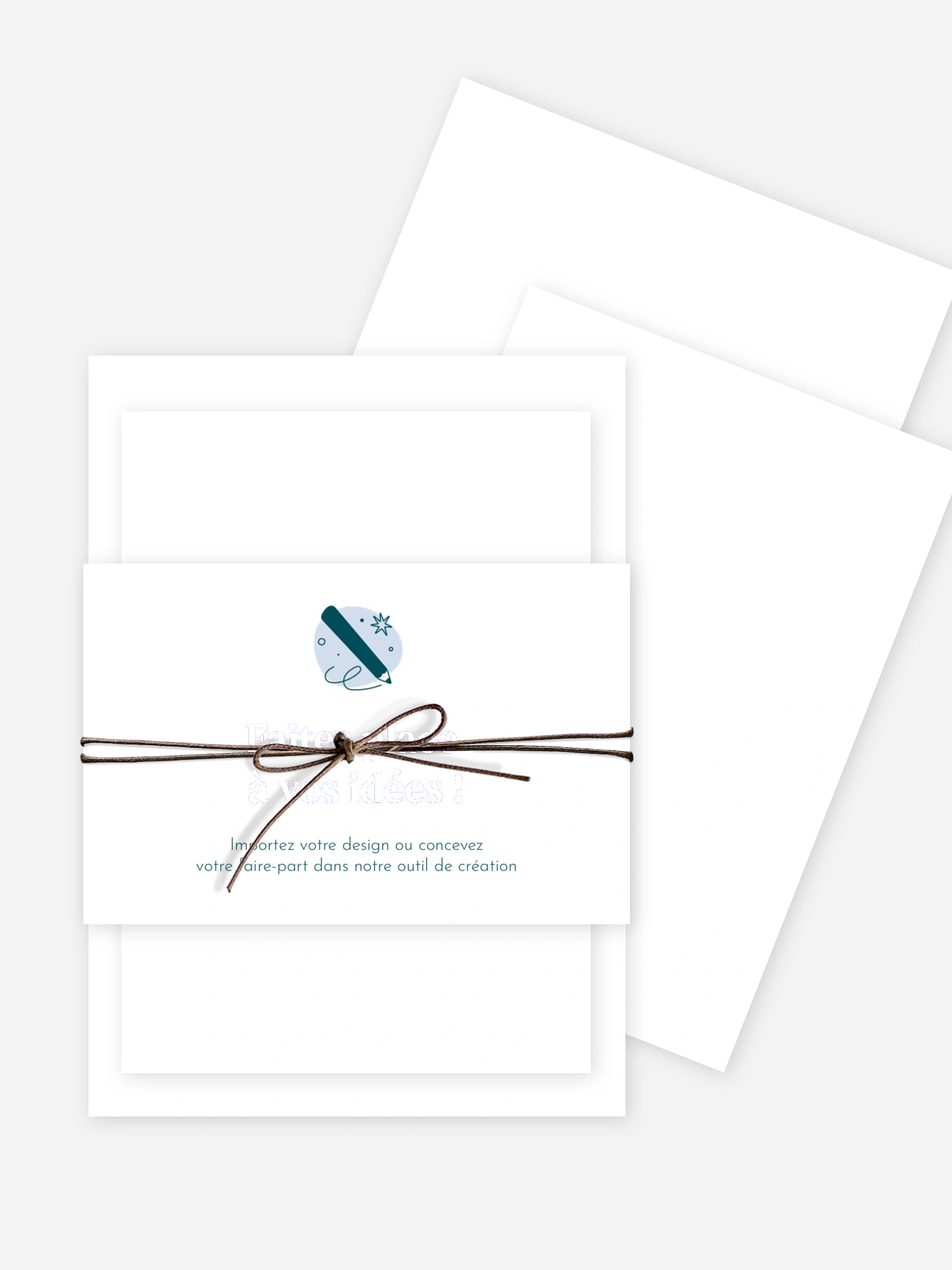 Faire-part mariage 100% Personnalisable