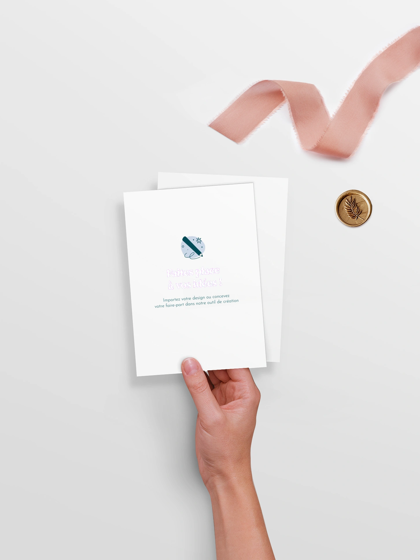 Faire-part mariage 100% Personnalisable