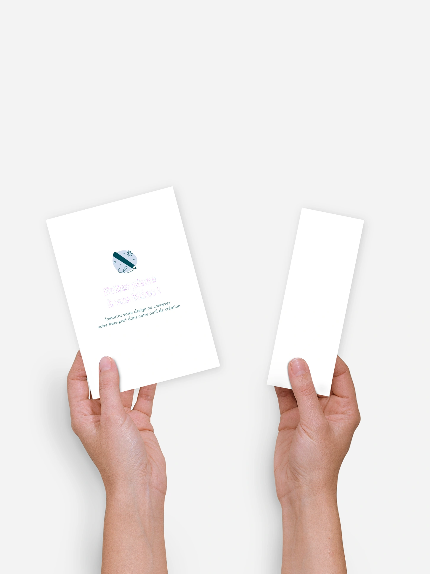 Faire-part mariage 100% Personnalisable