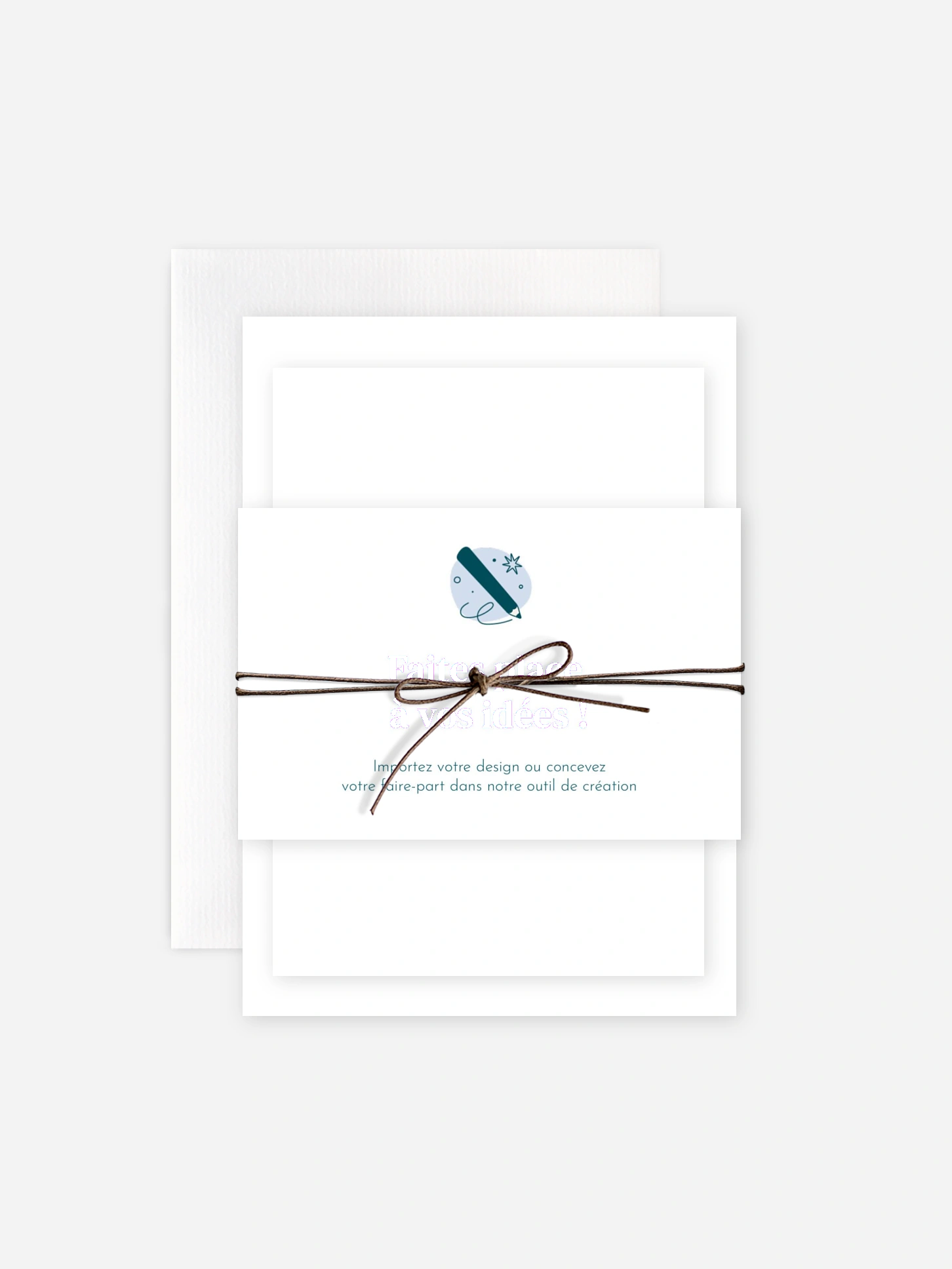 Faire-part mariage 100% Personnalisable