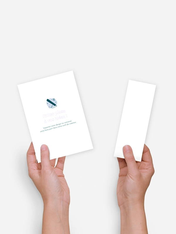 Faire-part mariage 100% Personnalisable