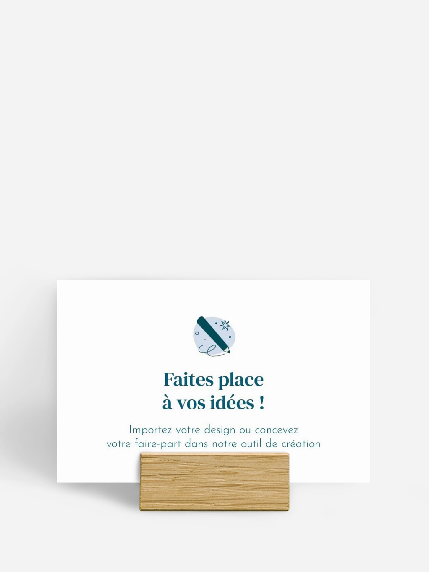 Marque-place mariage 100% Personnalisable