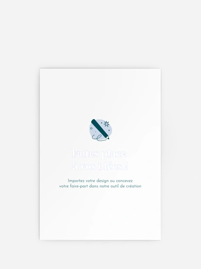 Cartons plan de table mariage 100% Personnalisable